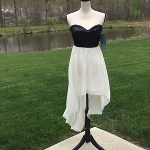 NWT Trixxi Sequins & Chiffon Dress